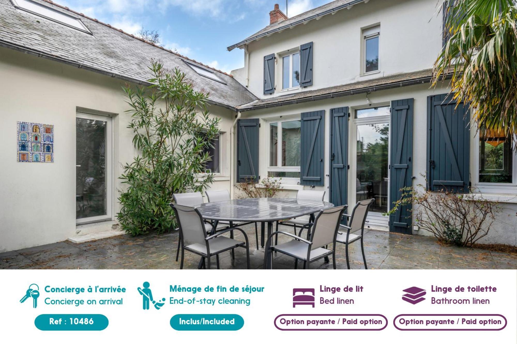 Villa « Les Libellules » Pour 8 Personnes La Baule-Escoublac ภายนอก รูปภาพ